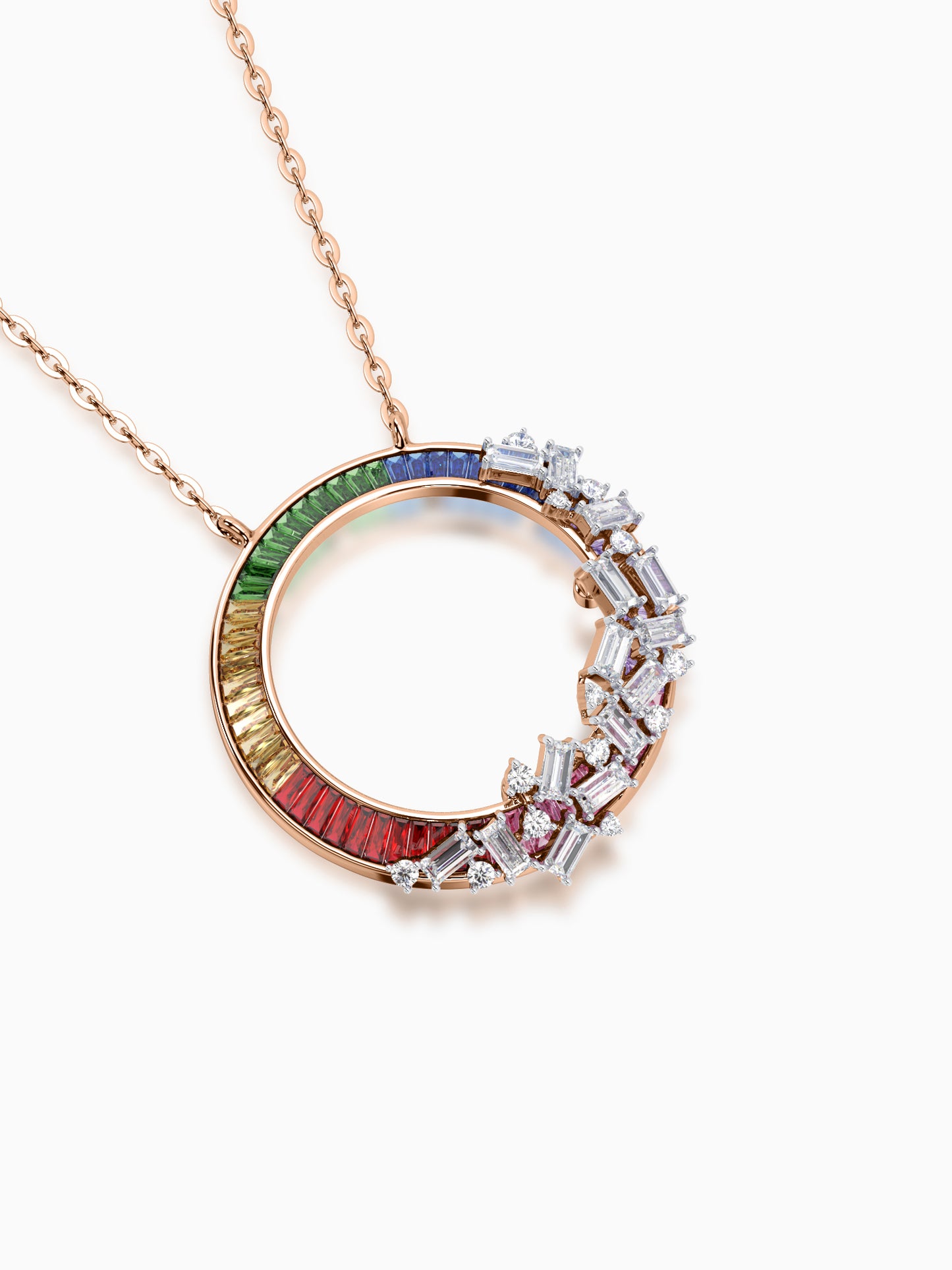 Frostfall Diamond Pendant - Evol Jewels