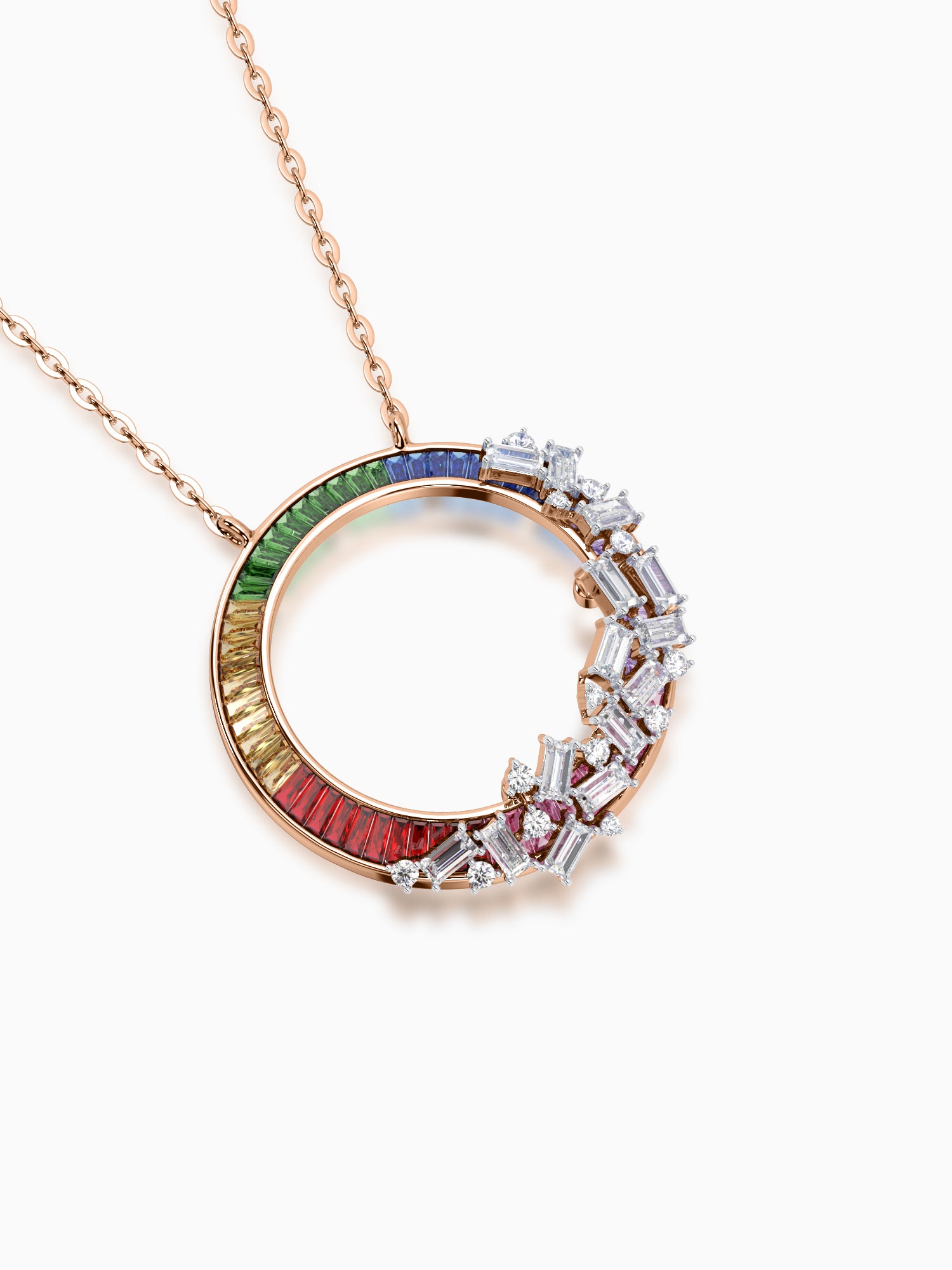 Frostfall Diamond Pendant - Evol Jewels