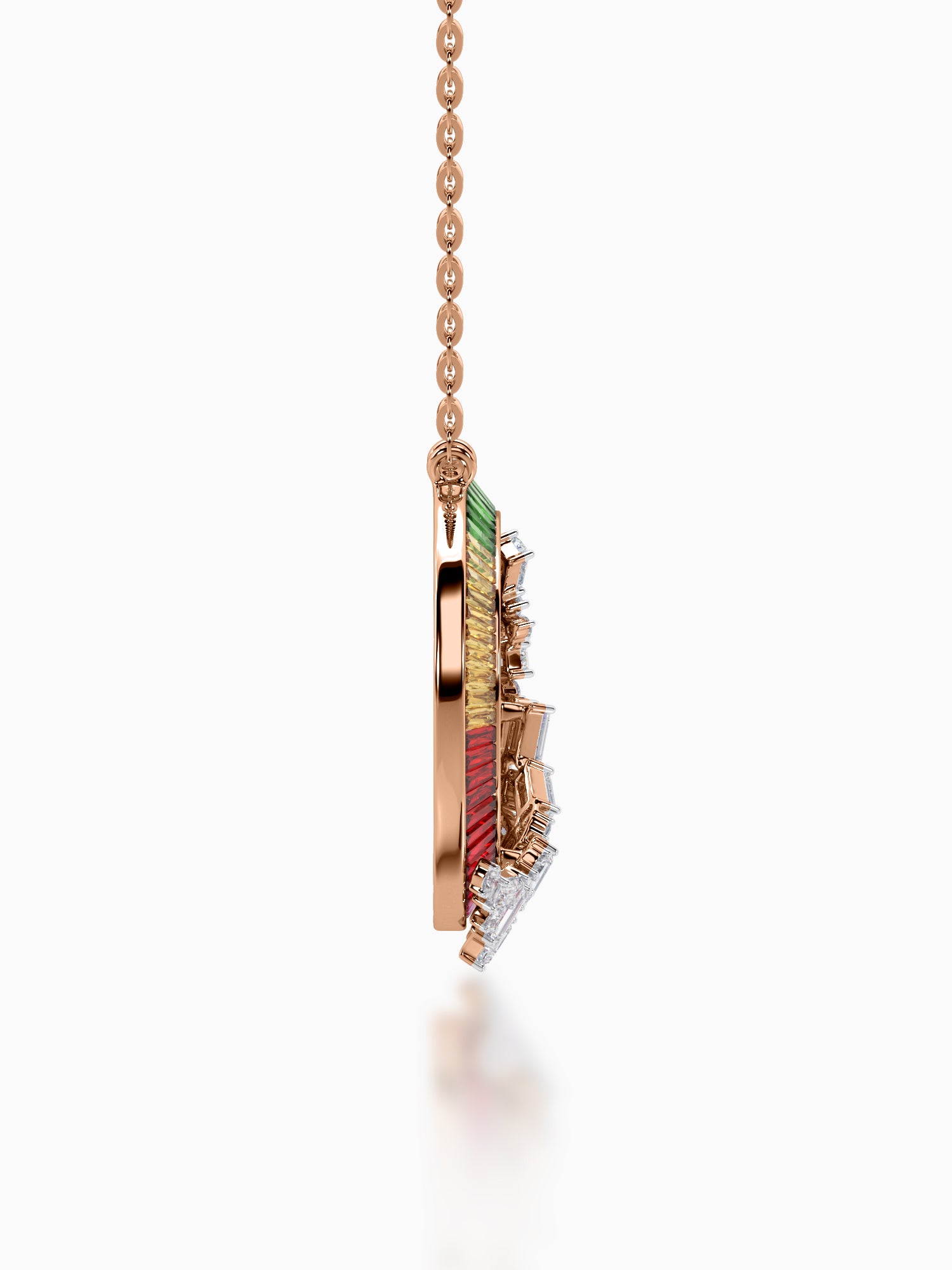 Frostfall Diamond Pendant - Evol Jewels