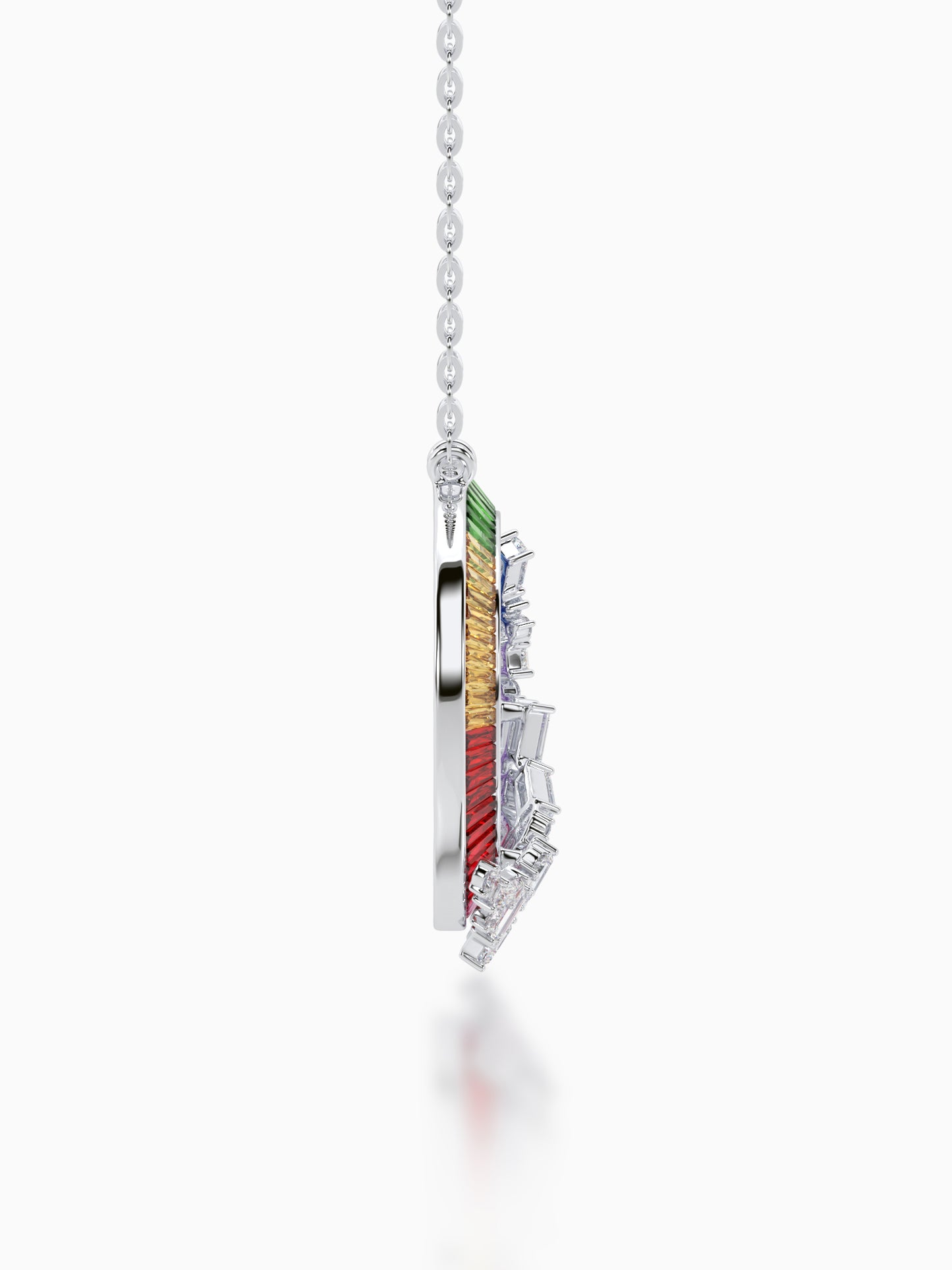 Frostfall Diamond Pendant - Evol Jewels