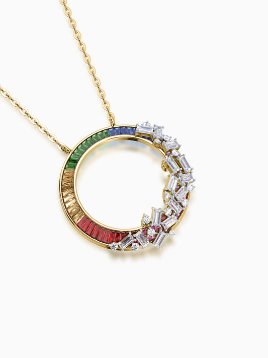 Frostfall Diamond Pendant - Evol Jewels