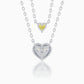 Star-crossed Lovers Diamond Pendant