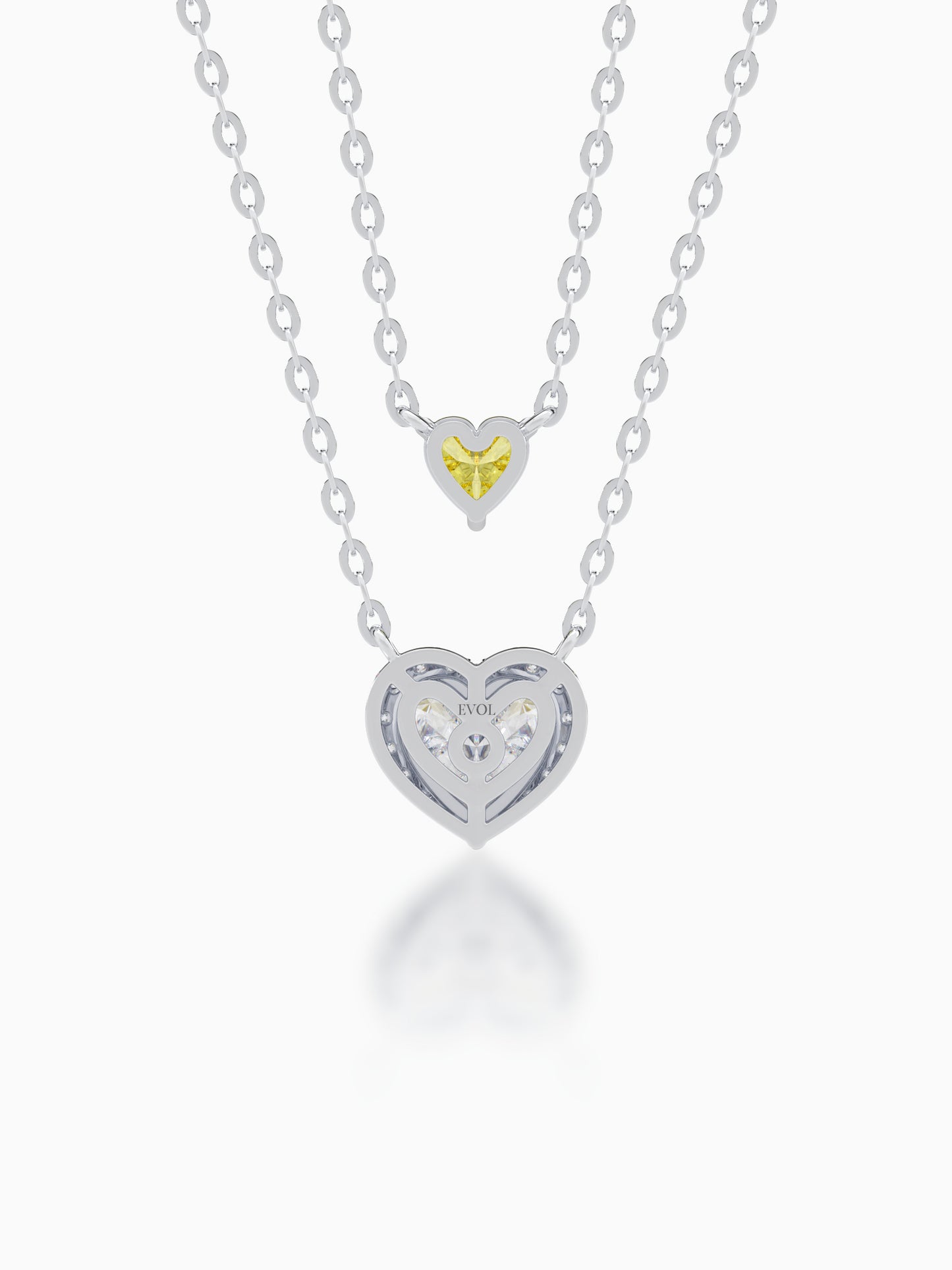 Star-crossed Lovers Diamond Pendant