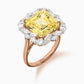 Sunshine diamond ring