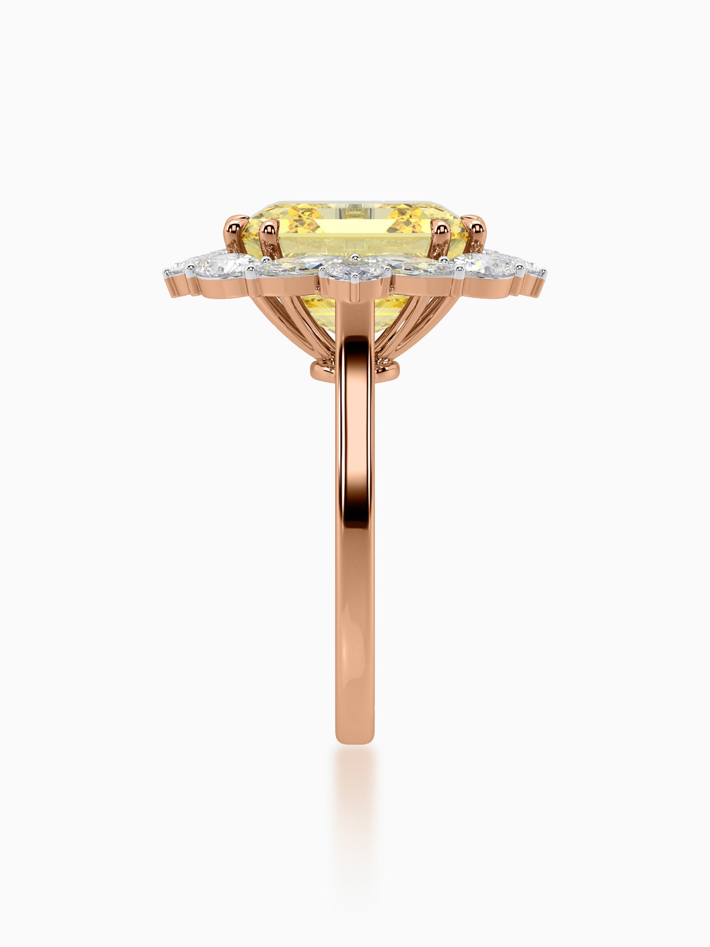 Sunshine diamond ring