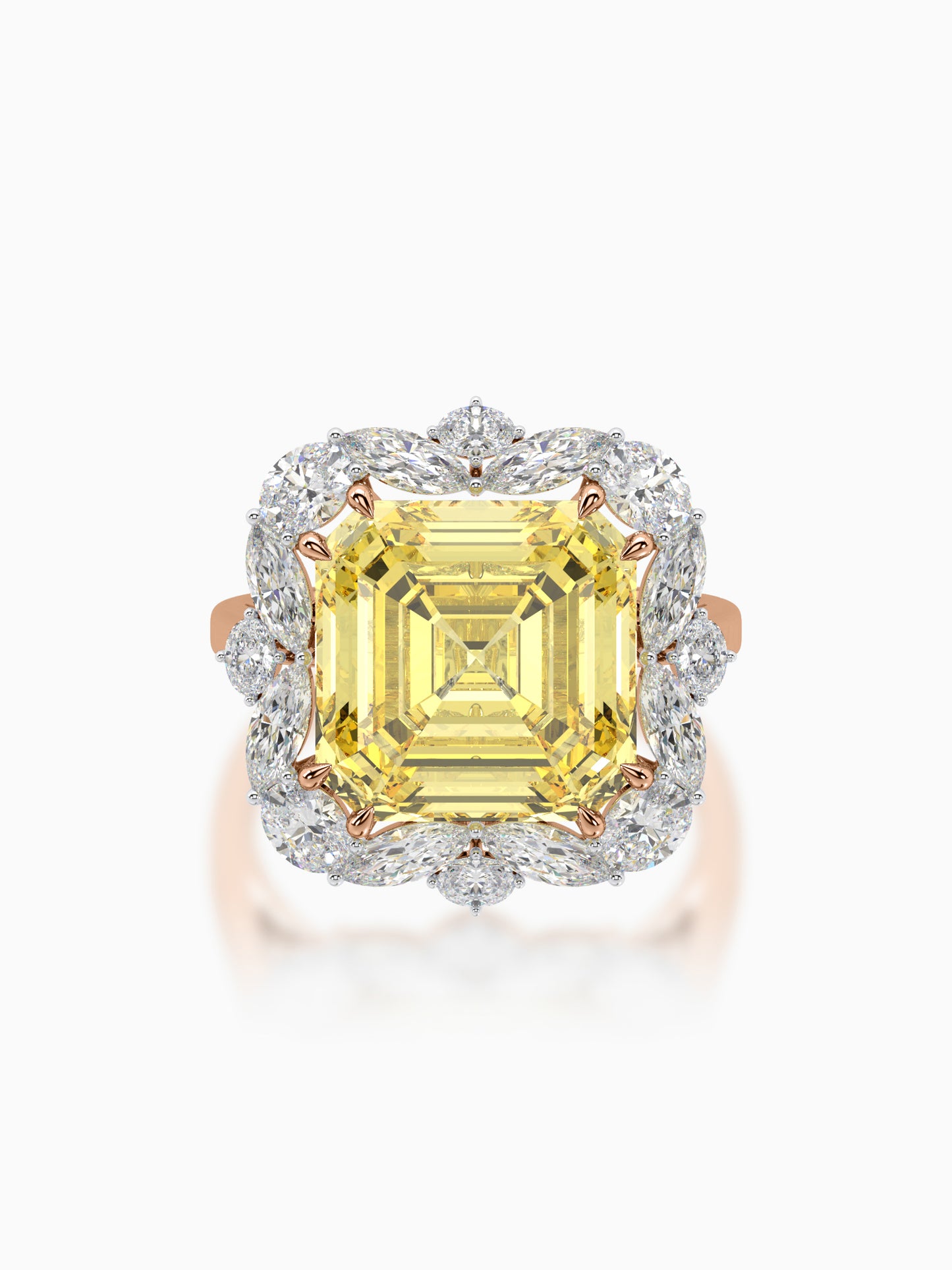 Sunshine diamond ring