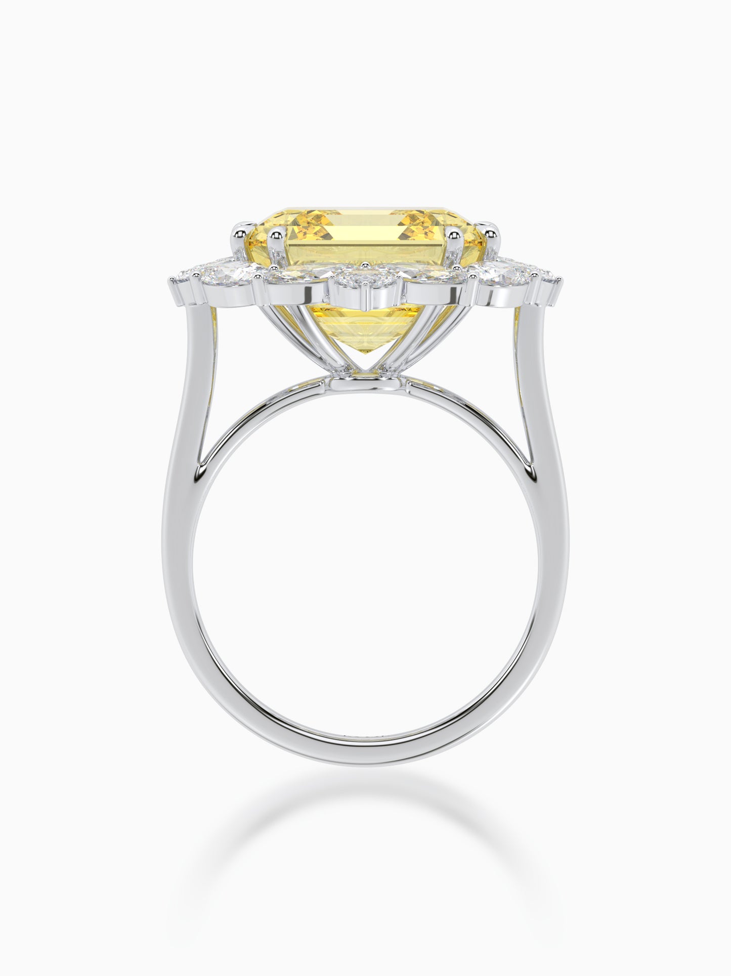 Sunshine diamond ring