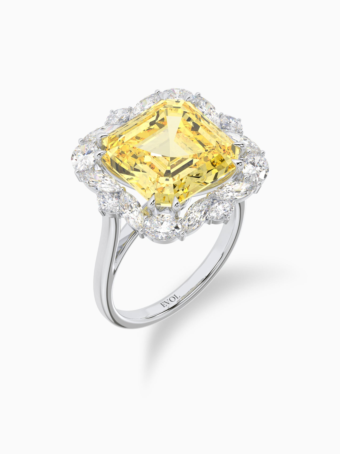 Sunshine diamond ring