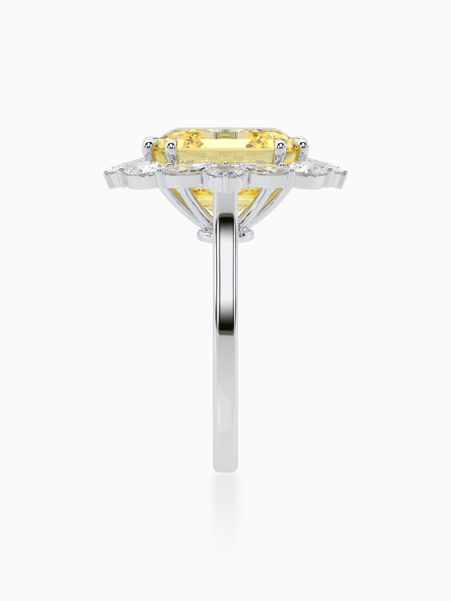 Sunshine diamond ring