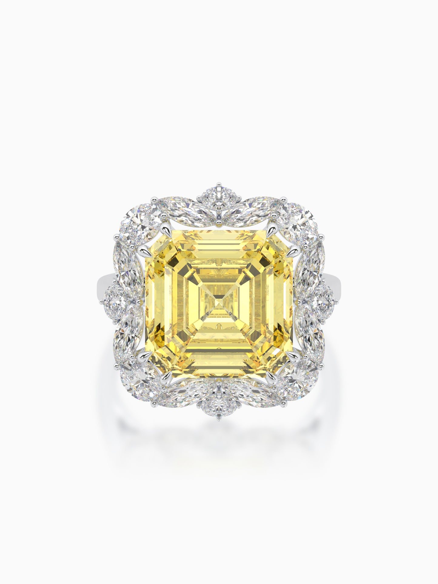 Sunshine diamond ring