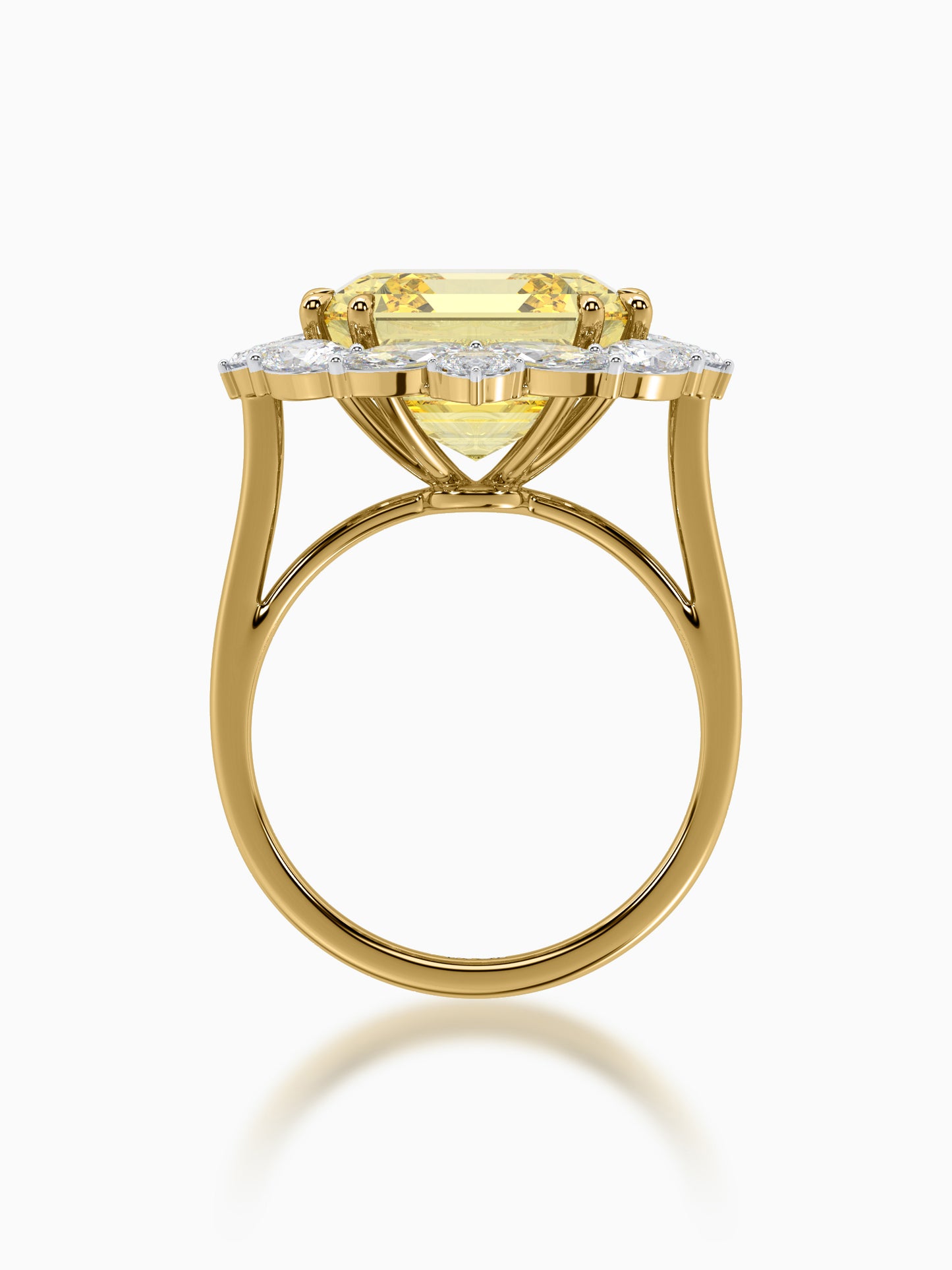 Sunshine diamond ring