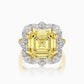 Sunshine diamond ring