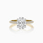 Radiant bloom diamond ring