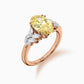 Forever flame diamond ring