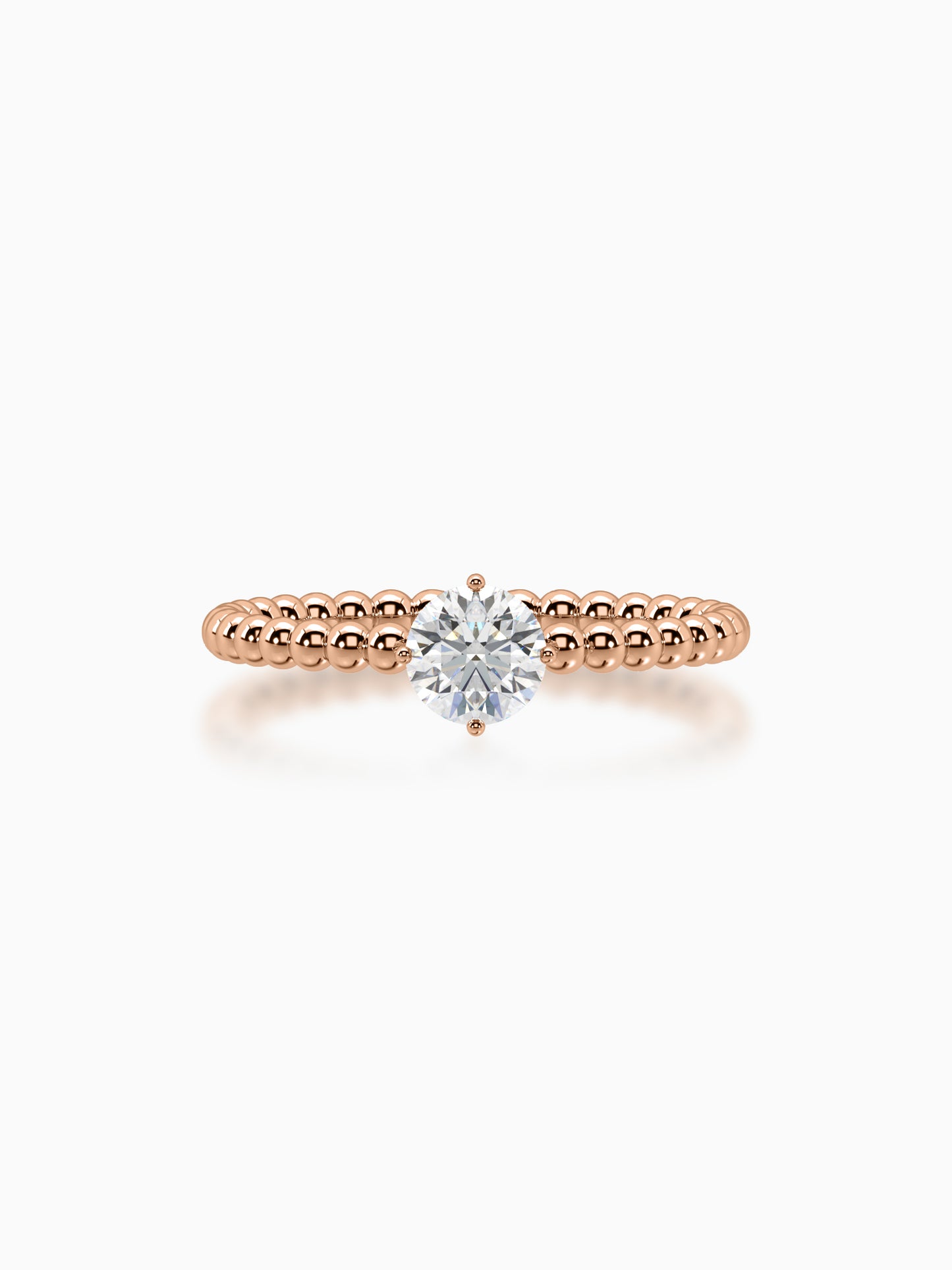 Bubble diamond ring