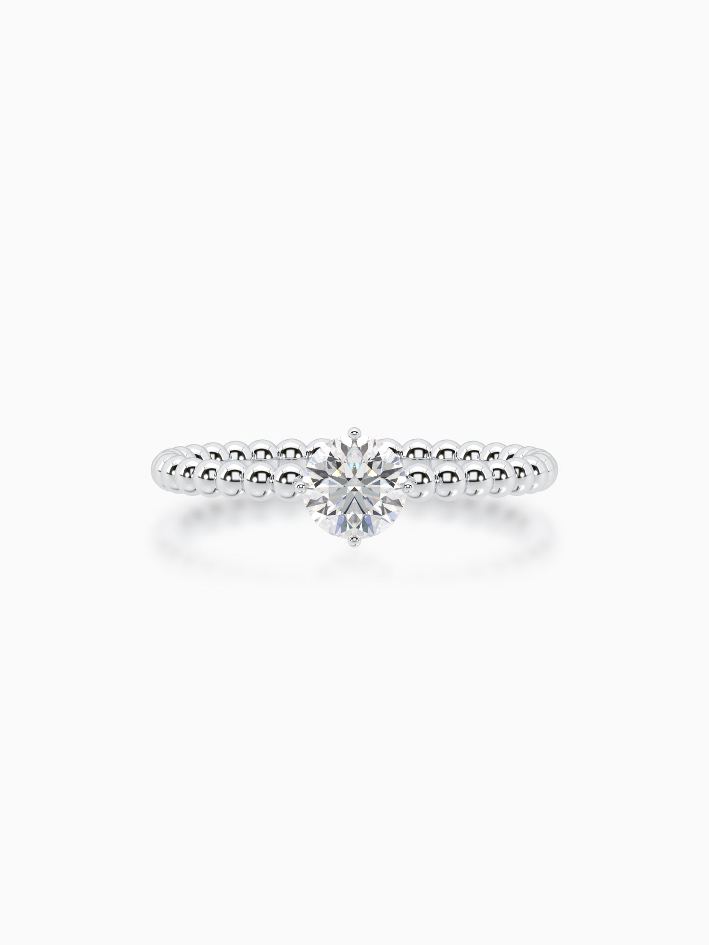 Bubble diamond ring