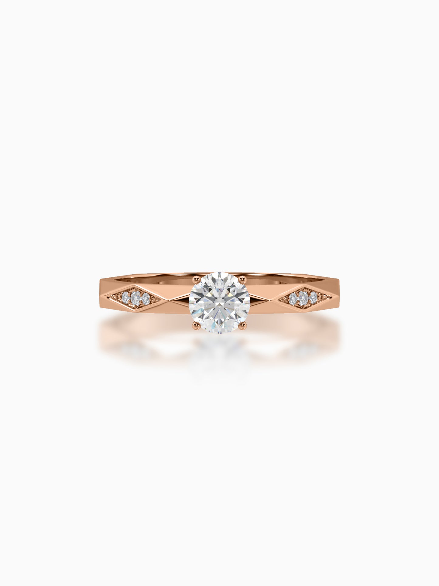 Prism diamond ring