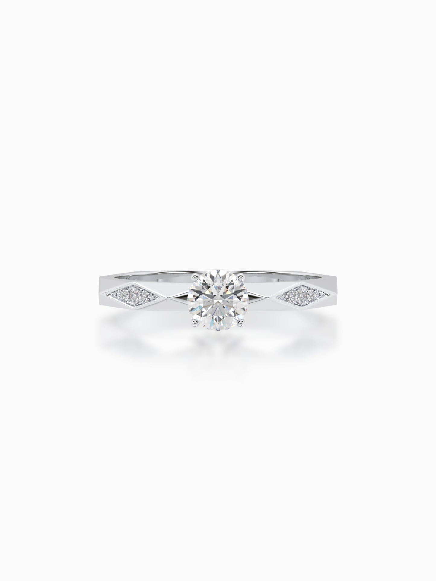 Prism diamond ring