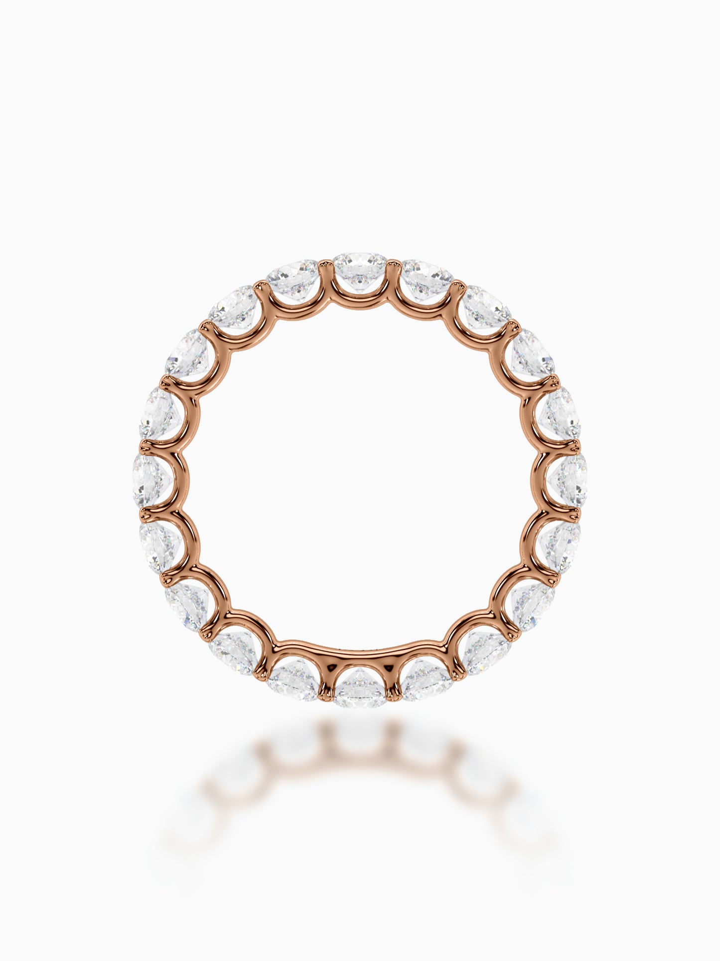 Whispering hearts eternity ring