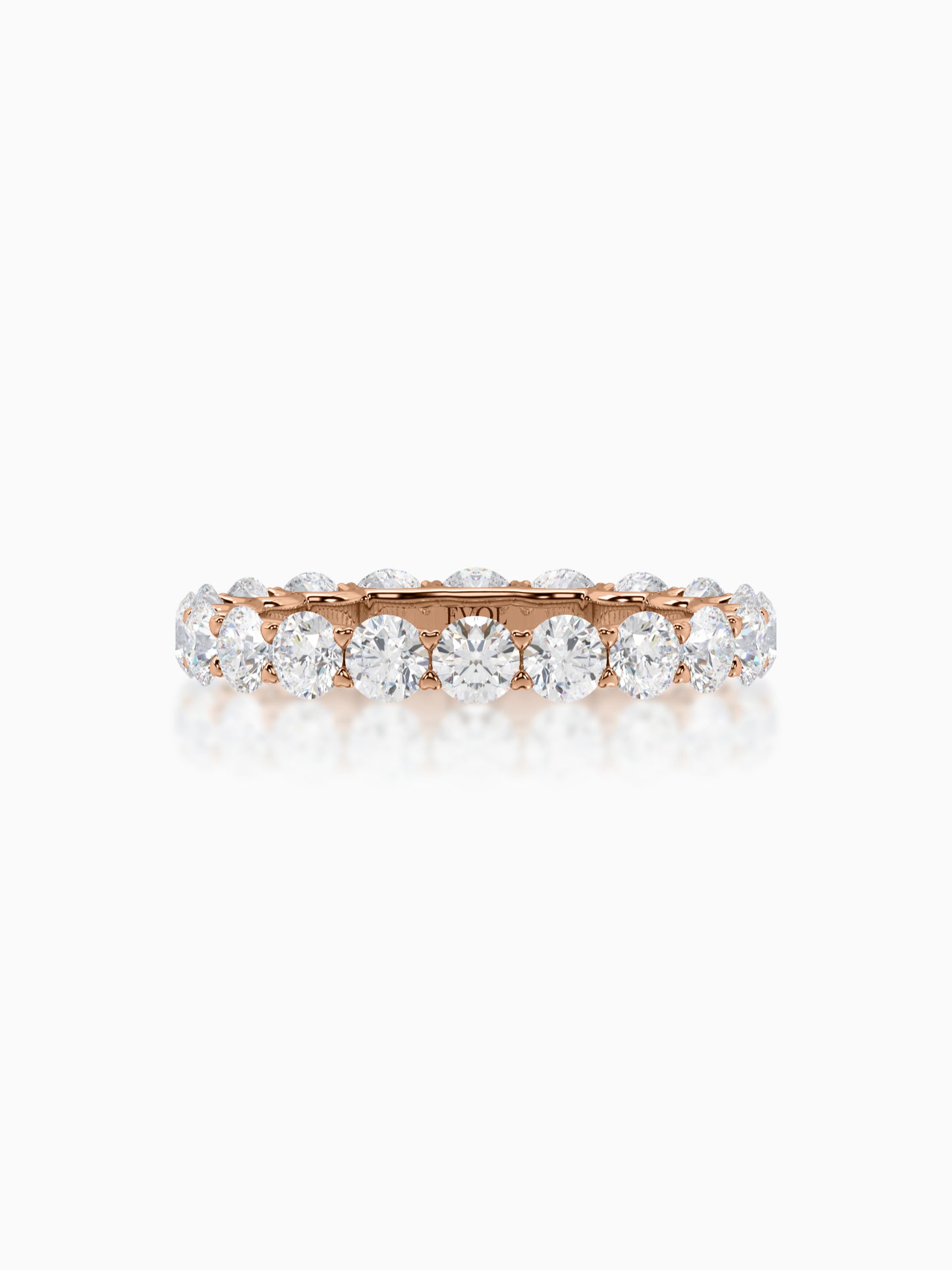 Whispering hearts eternity ring