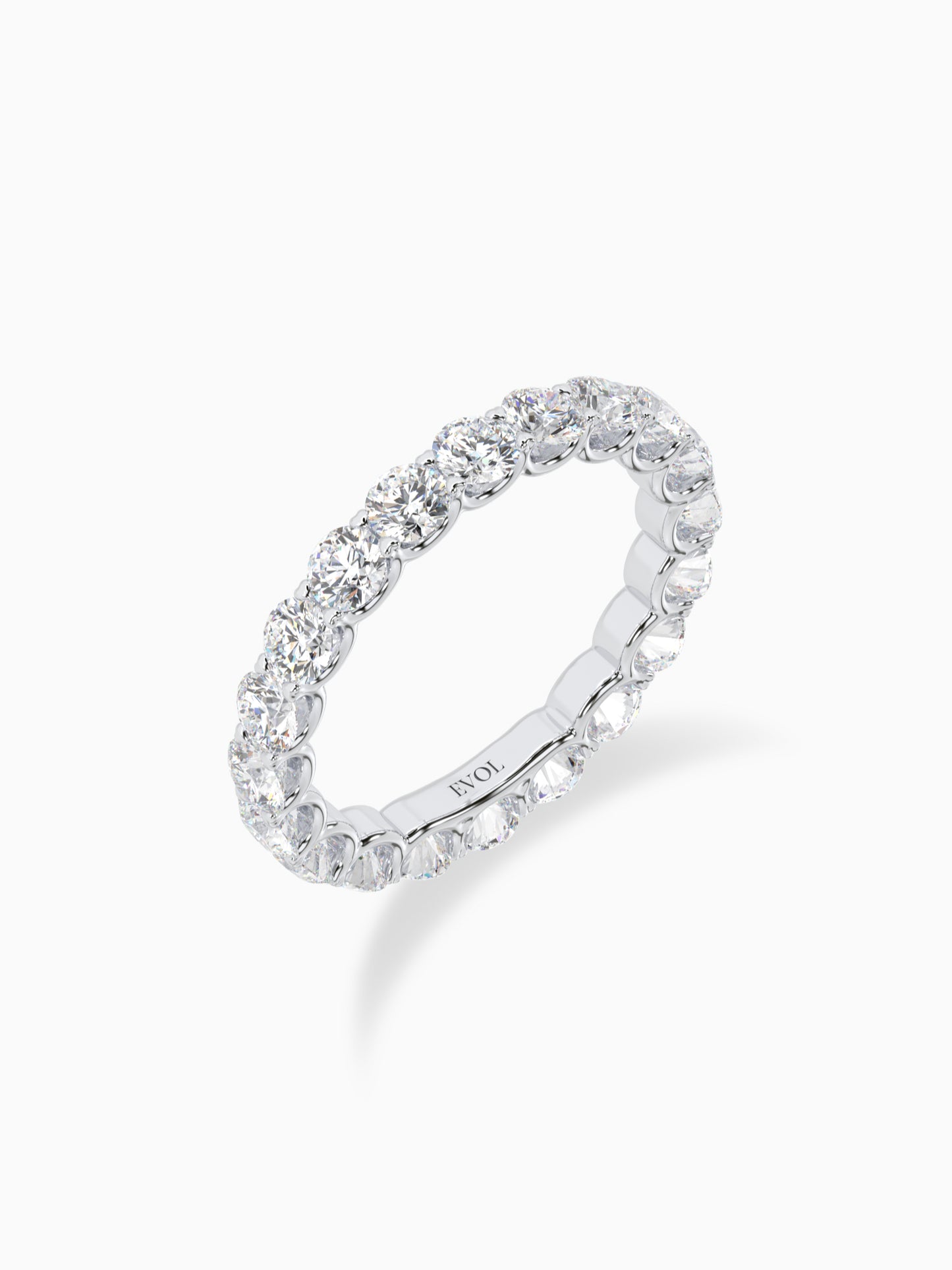 Whispering hearts eternity ring