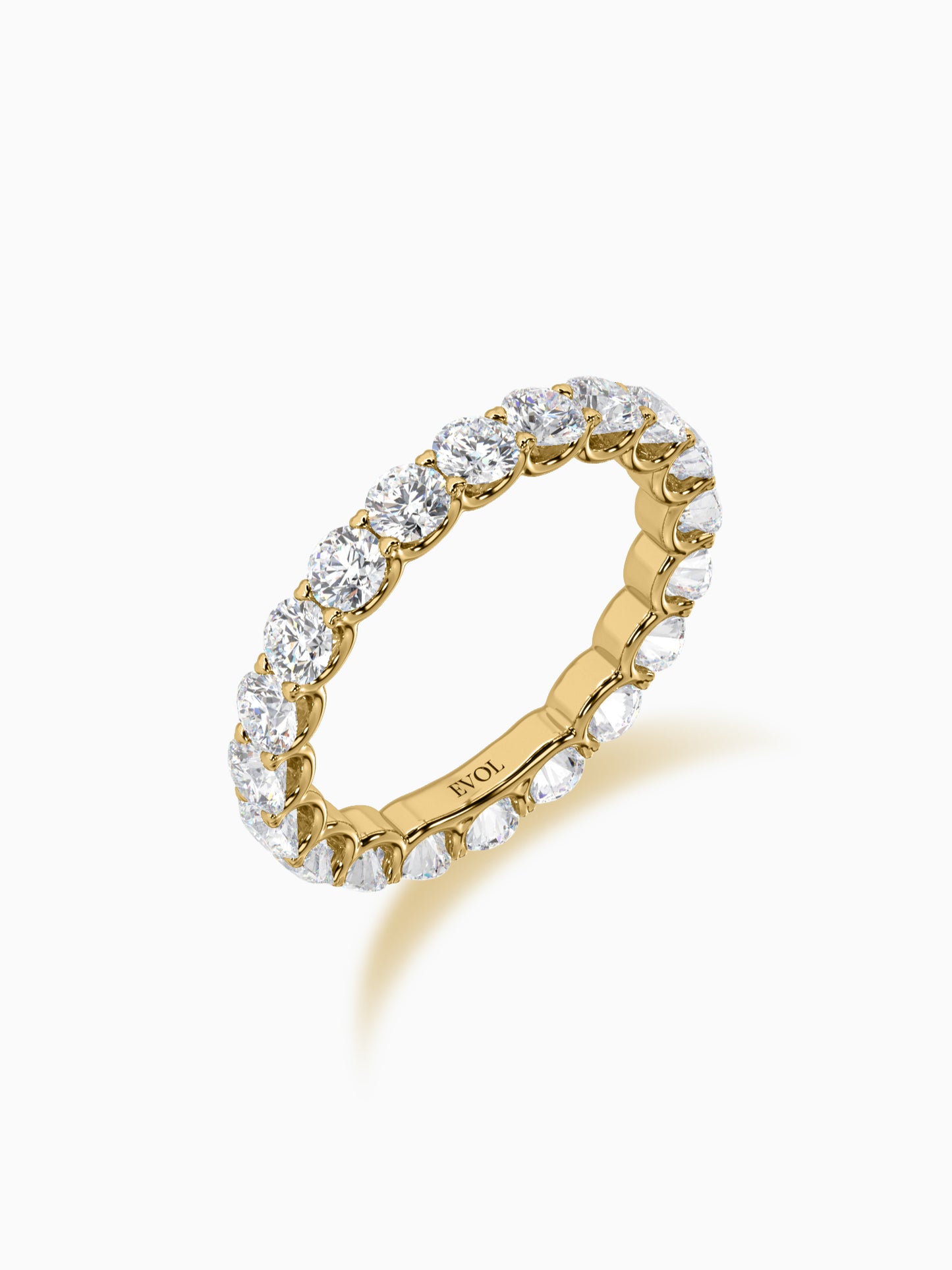 Whispering hearts eternity ring