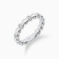 Moonlight diamond eternity ring