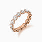 Moon shine diamond eternity ring