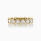 Moon shine diamond eternity ring