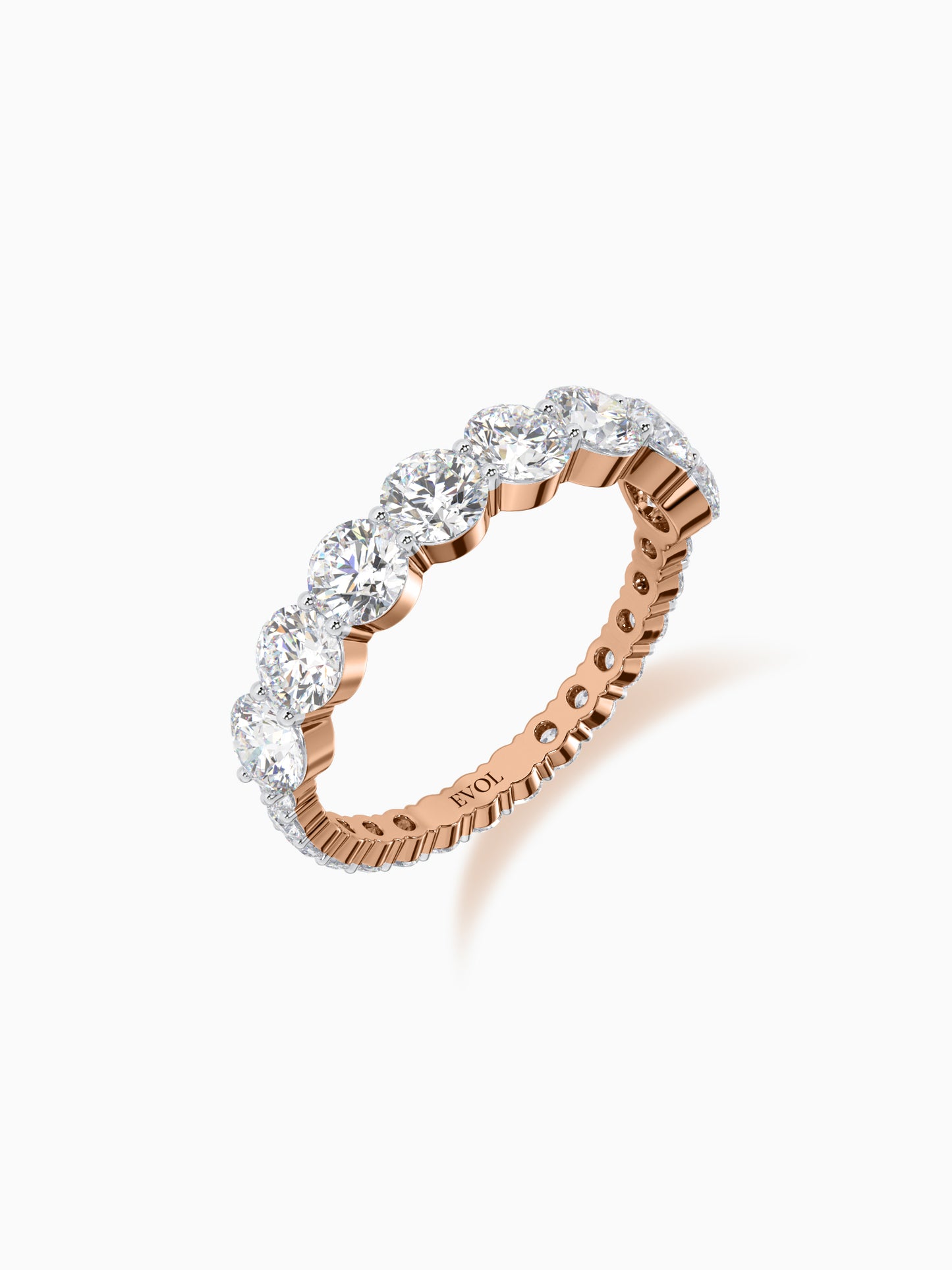 Glint diamond eternity ring