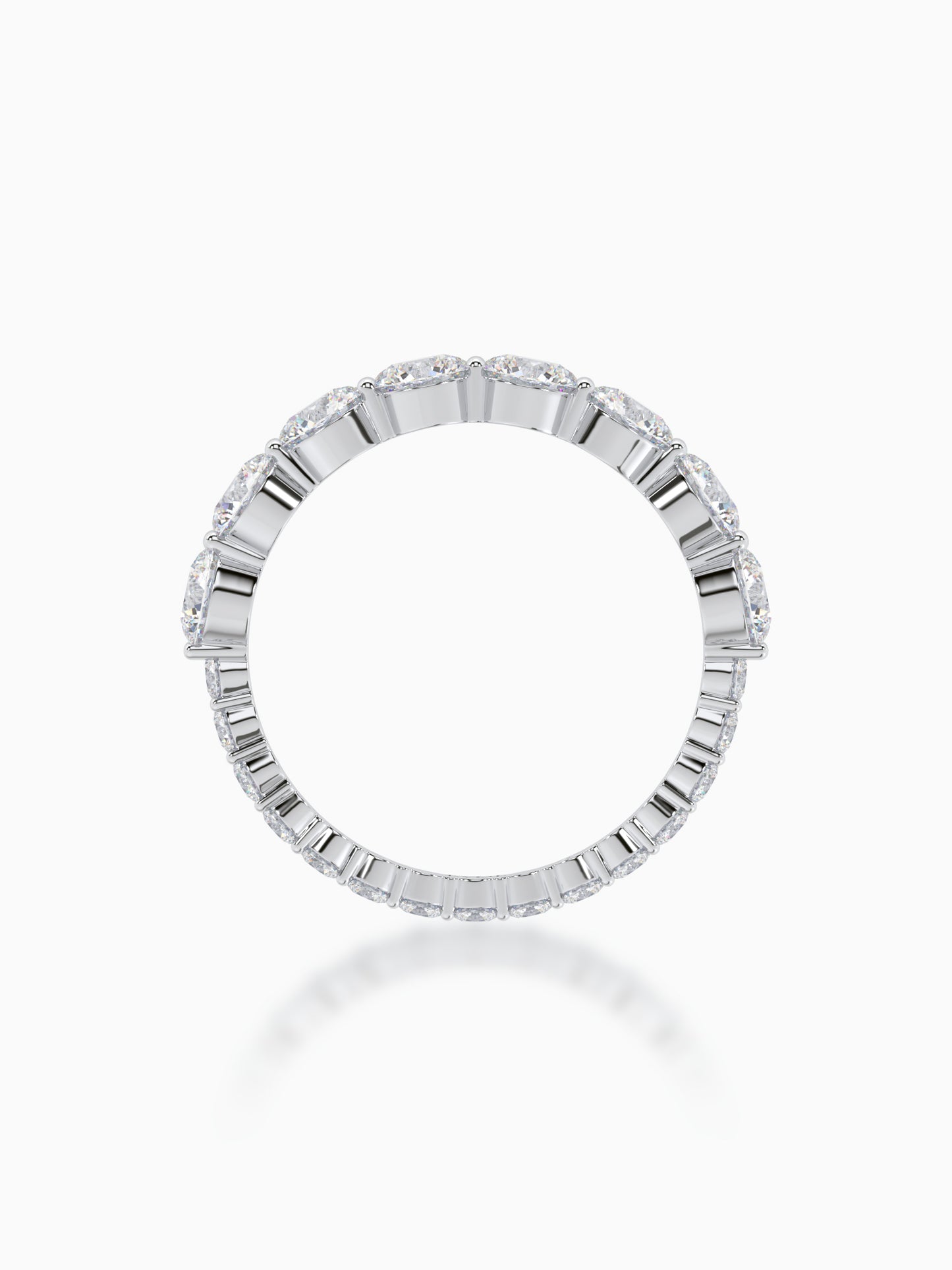 Glint diamond eternity ring