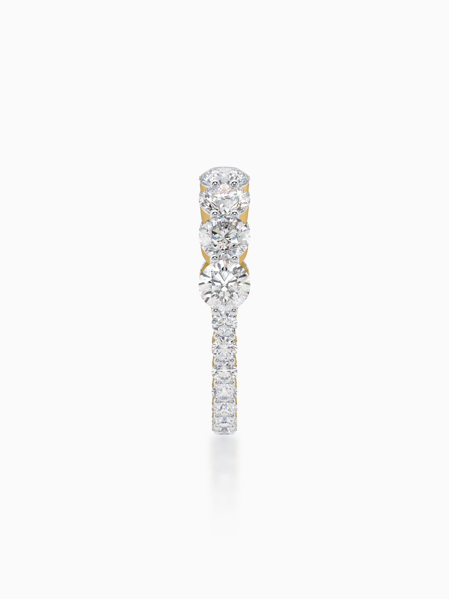 Glint diamond eternity ring