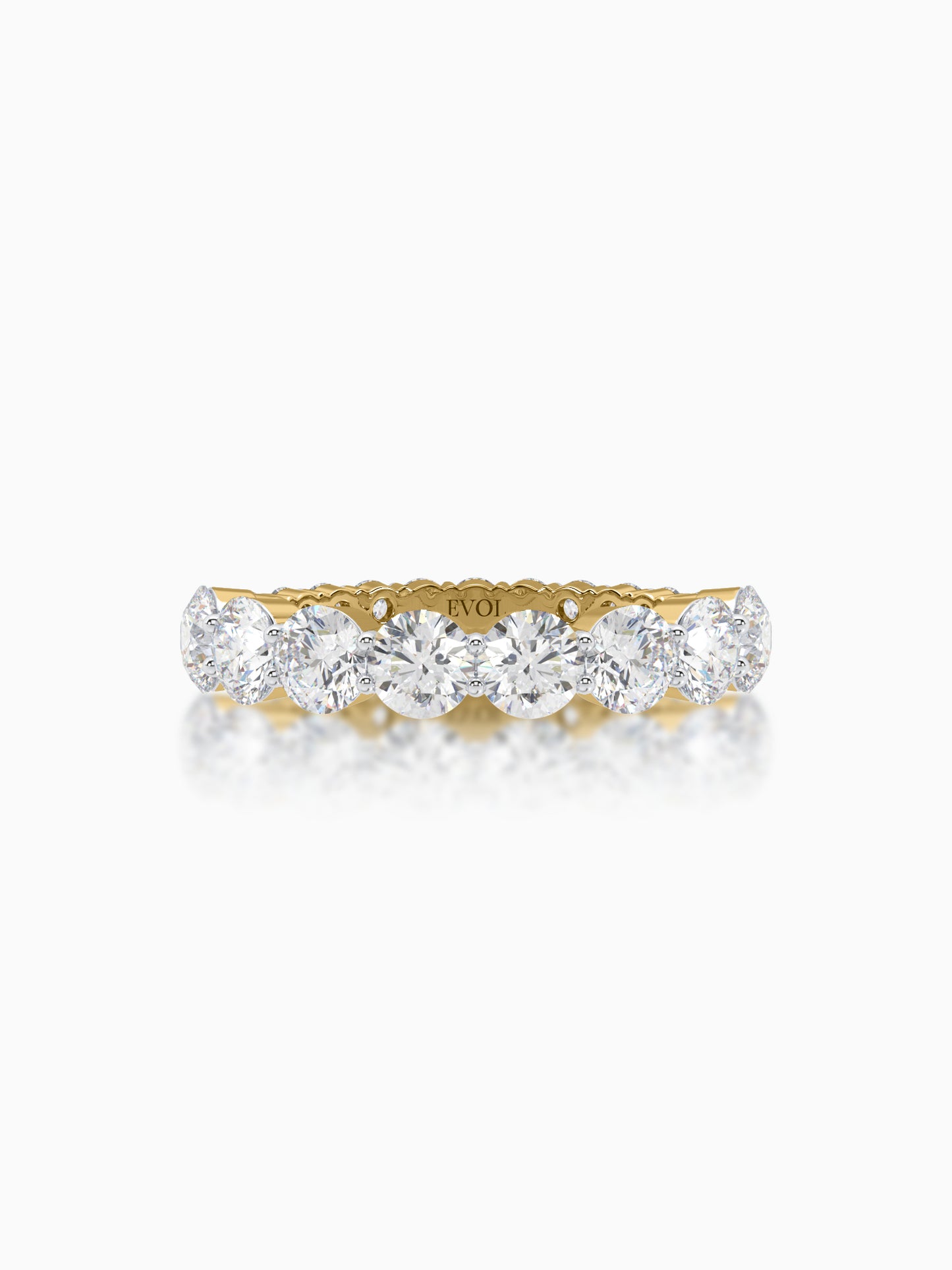 Glint diamond eternity ring