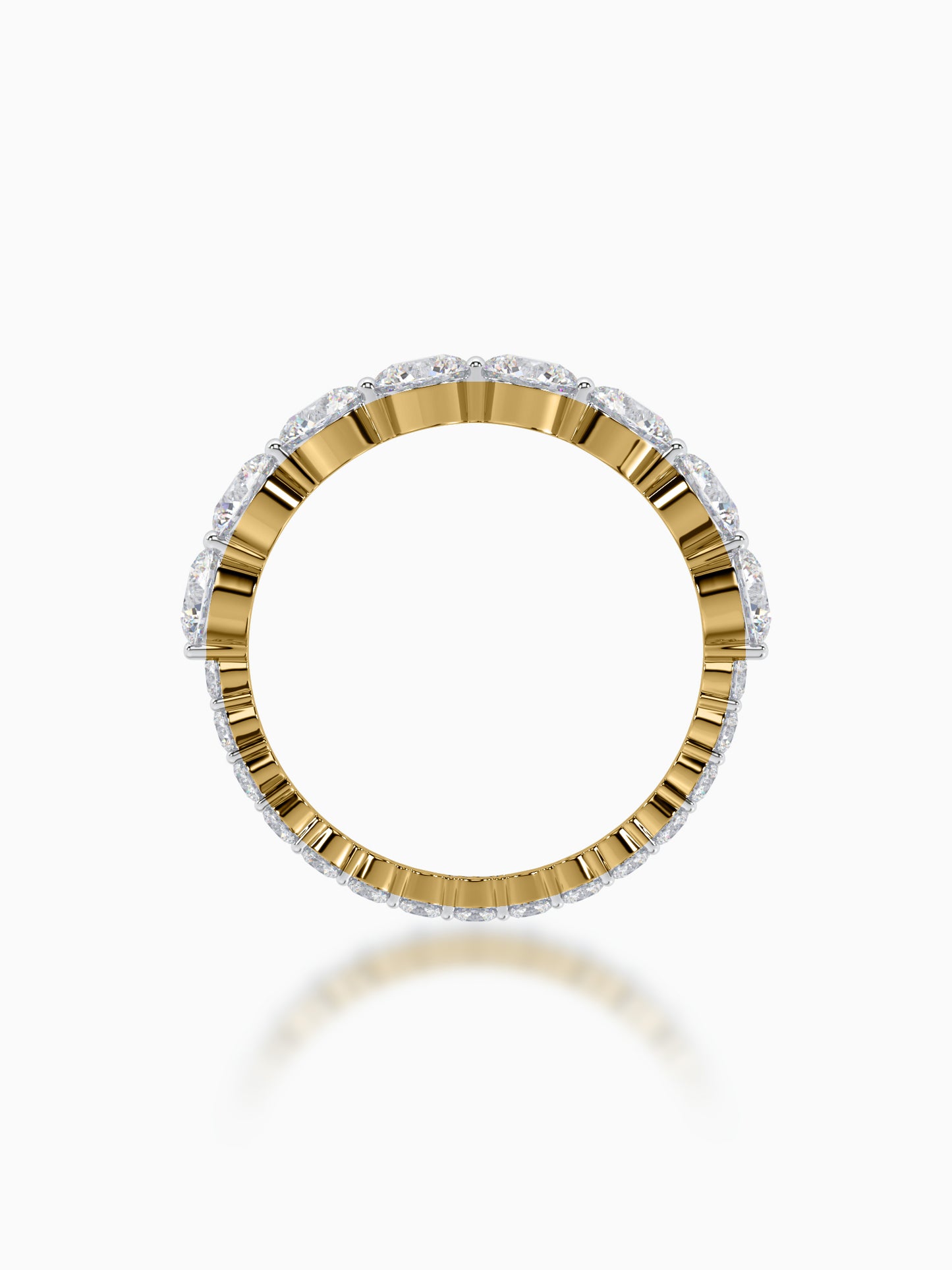 Glint diamond eternity ring