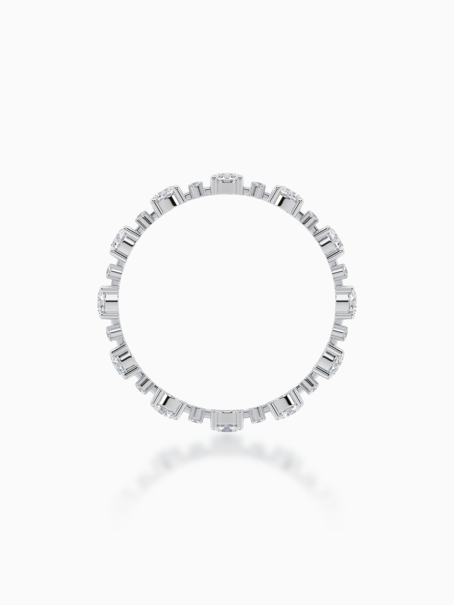 Galaxy diamond eternity ring