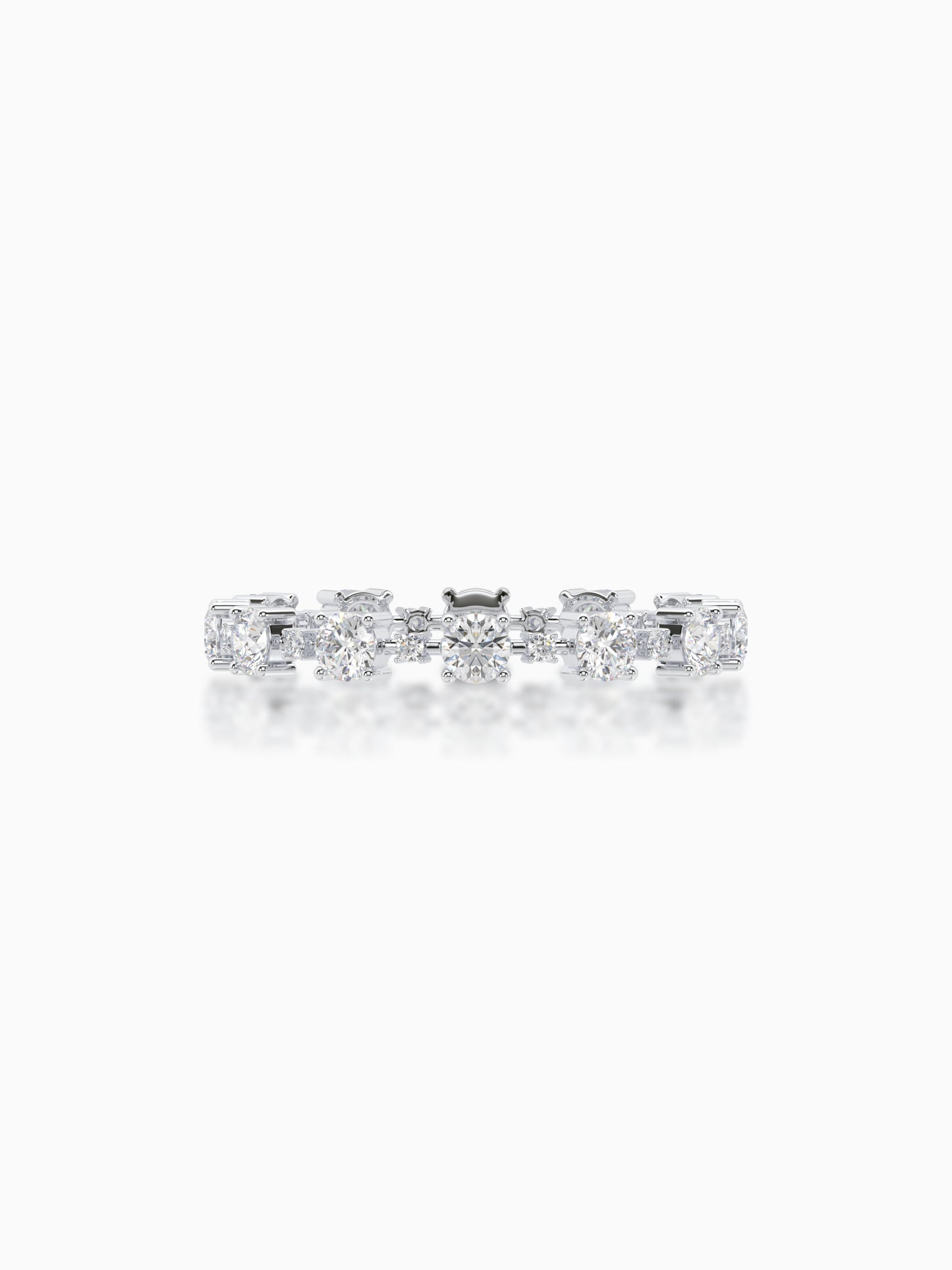 Galaxy diamond eternity ring