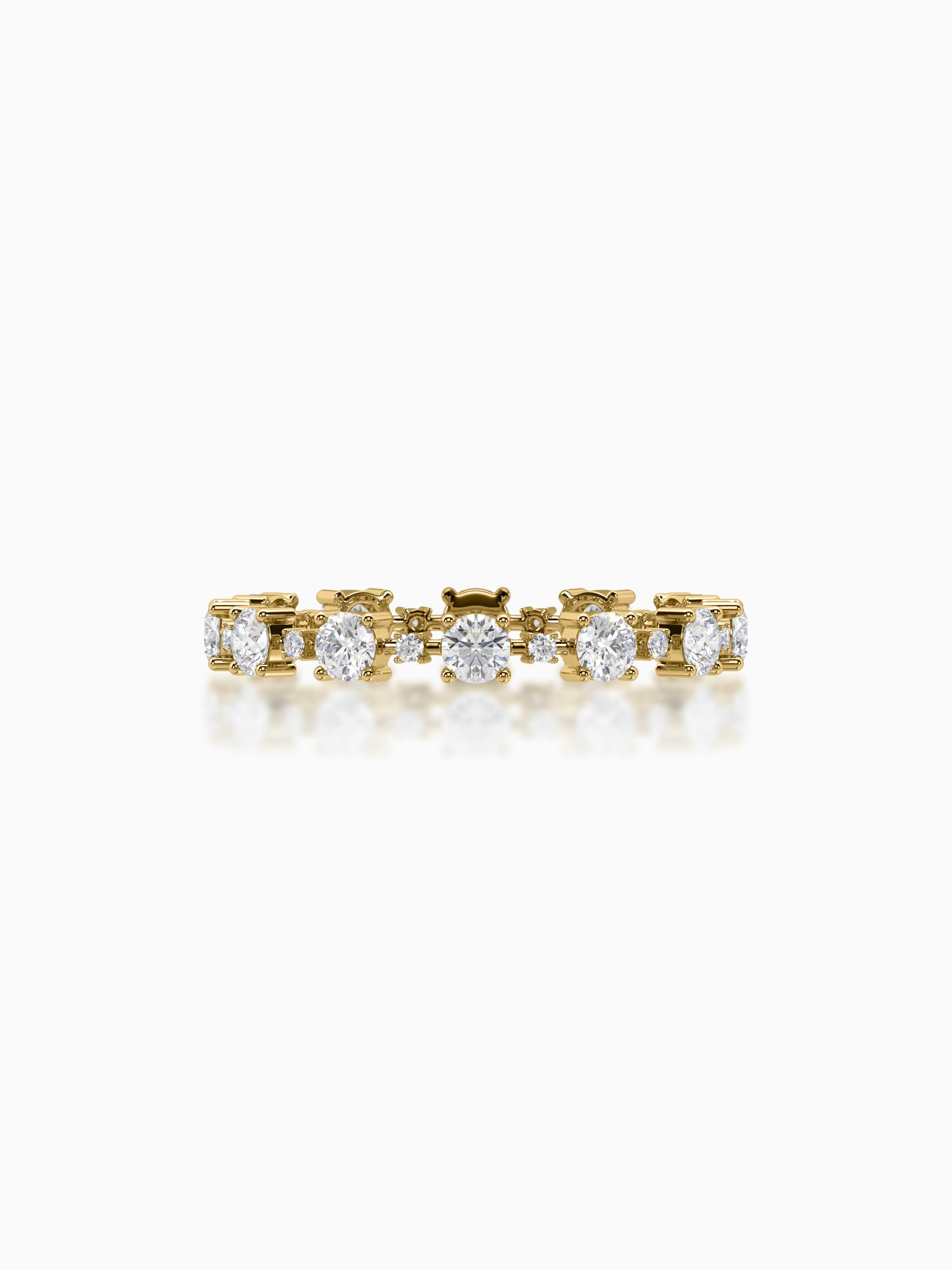 Galaxy diamond eternity ring