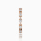 Solar diamond eternity ring