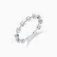 Solar diamond eternity ring