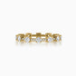 Solar diamond eternity ring