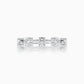 Petite solar diamond eternity ring