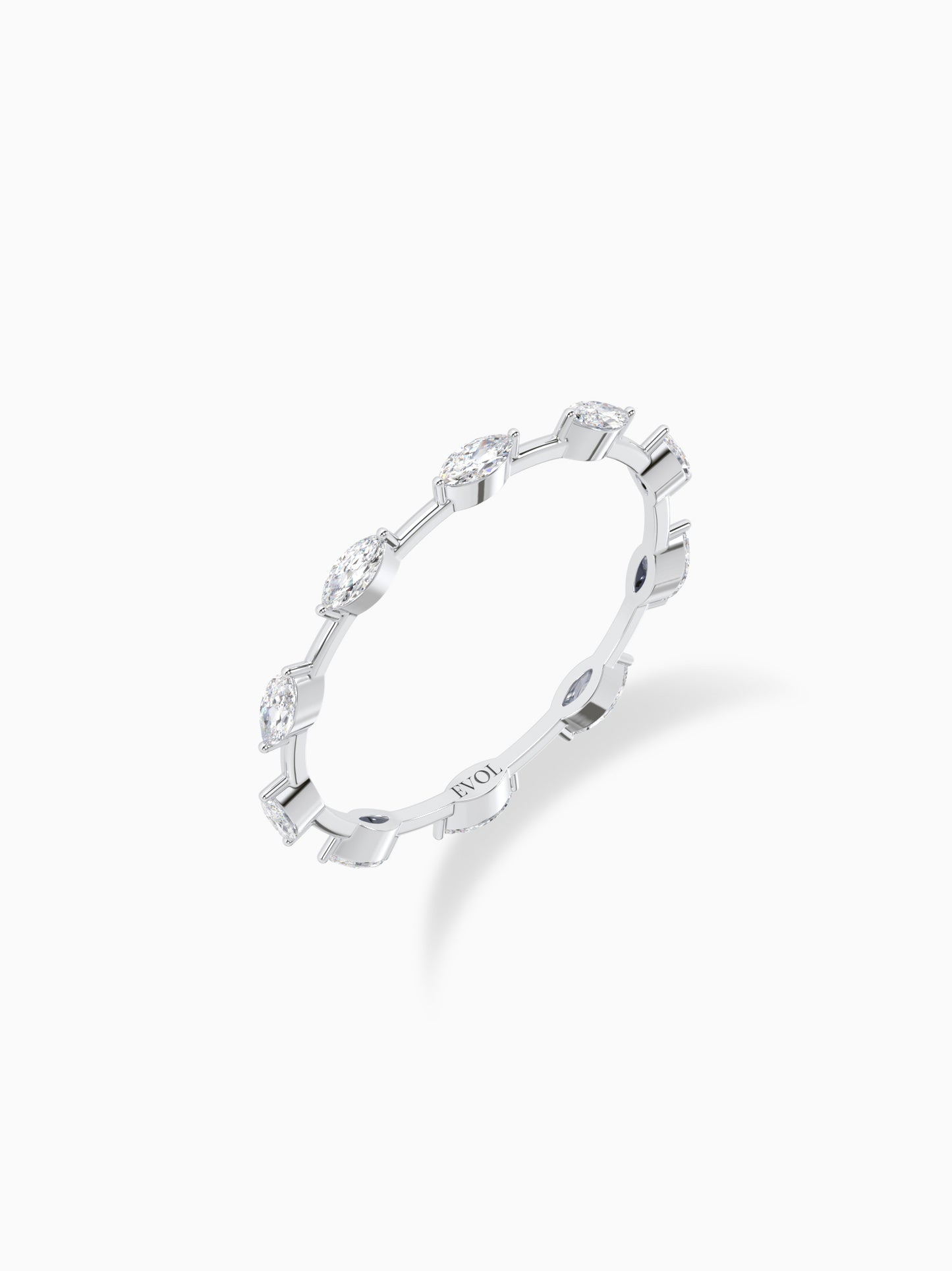 Zen diamond eternity ring