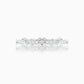 Modern symphony diamond eternity ring