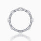 Infinite affection diamond eternity ring