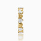 Infinite affection diamond eternity ring