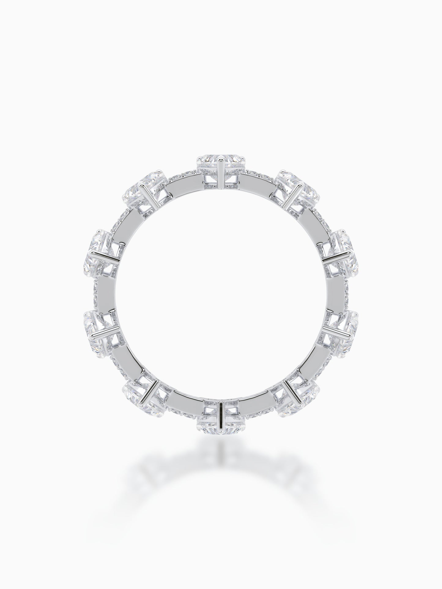 Enduring love diamond eternity ring