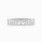 Cupid heart diamond eternity ring