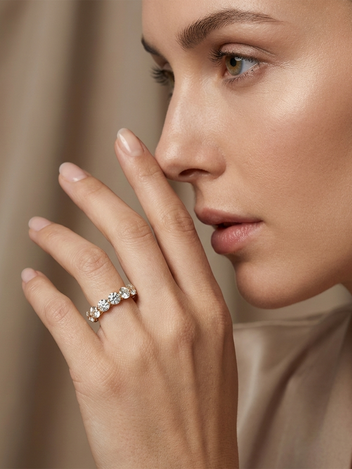 Bliss diamond eternity ring