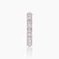 Whirlwind diamond eternity ring