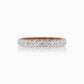 Whirlwind diamond eternity ring